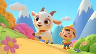Minecraft Little Goat Bounced Off the Mountain | Kids Songs & Toddler Rhymes