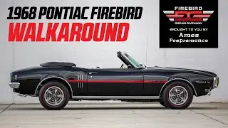 1968 Pontiac Firebird Dream Giveaway Review Video- 350 H.O. V-8!