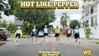 HOT LIKE PEPPER Line Dance (Demo : Lina Tanzil & Friends 1E Gading Serpong) - 240126