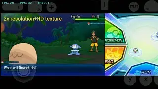 Citra emulator | Pokemon ultra moon Android gameplay #1