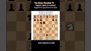 #Kasparov vs #Ivanchuk, 1988 🔥 &ldquo;Speaking the King&rsquo;s English&rdquo; #chessshorts #chesslegends #checkmate