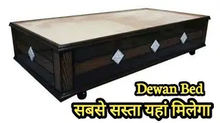 Wooden 6*4 & 6*3 Dewan Beds | Single Dewan Beds at Affordable Price | Dewan Bed in Lucknow