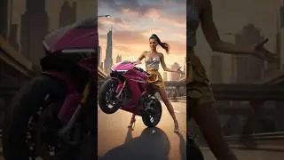 ola ola #music #remix #love #fashion #golden #silver #short #bike #sports #reel #clip #video #girl