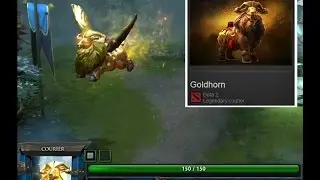 Goldhorn Legendary courier In - Game Preview