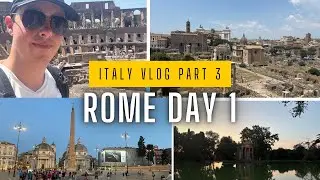 ROME DAY 1 ~ Italy Vlog Pt 3 ~ Roman Odyssey EP 3