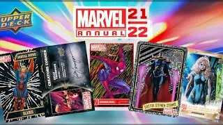 😮Check it out, y'all!!!💪RIP & TEAR of a Marvel Annual 2021 / 2022 Blaster Box.