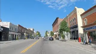 Relaxing Drive - Shelburne Ontario - Small Canadian Town in Ontario Province