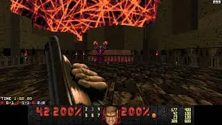 Doom 2 - Ember Horizon (Maps 9 & 10: Shadowplay & Credits): UV-Max (Map Authors: Obsidian & Ludi)