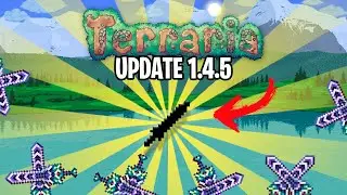 A NOVA ESPADA SECRETA DO TERRARIA 1.4.5 E COMO CONSEGUIR!