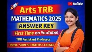 TRB Maths Answer Key - Govt Arts and Science Collge Assitant Professor