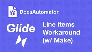 Create PDFs from Glide w/ Line Items (using Make)
