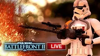 Star Wars Battlefront 2 LIVE! Intense, Fast-paced Multiplayer Battles! | Star Wars HQ
