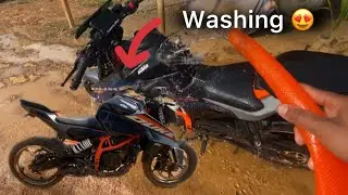 Aaj duke390 washing keya 💦😍… #duke390 #vlogs #tranding 