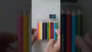 Camlin colour pencil 12 shades unboxing #art #drawing