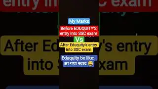 My CGL Marks before and after pattern change |#ssc #ssccgl #cgl #study #shorts #shortsfeed #exam