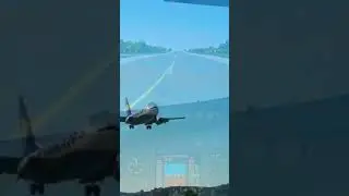 WINDY Landing into the FAMOUS Skiathos Island in Greece - PMDG Boeing 737 (Ryanair) - (Short)