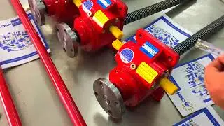 JTW-2.5T 2.5 ton manual worm gear table lift, 2500kg hand operated lifting screw jacks