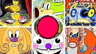 Cuphead — все боссы с одним секретным глюком взрывателя (включая мини- и секретных боссов)