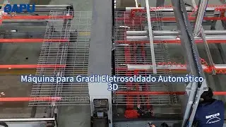 Máquina para Gradil Eletrosoldado Automático 3D  Produção Precisa e Estável – DAPU
