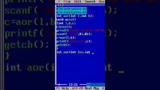 functions in c program || coding for beginners #love #shorts