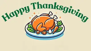 Thanksgiving Dinner: How to Draw a Festive Turkey on a Plate