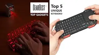 5 COOL (GEARBEST) Unique KEYBAORD Gadgets You Can Buy Online 2023 😎 HiTECH TECHNOLOGY 🎁Future TECH
