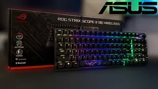 The ASUS ROG Strix Scope II 96 Wireless Gaming Keyboard