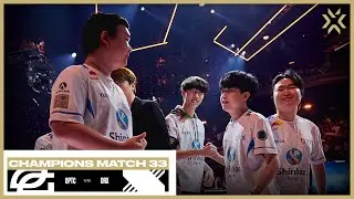 고생하셨습니다 l OPTC vs. DRX | 발로란트 챔피언스 이스탄불 15일차 33경기 H/L 09.17