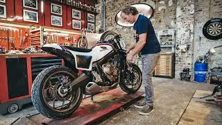 Honda CB650R customized by Kingston f&uuml;r Honda Germany