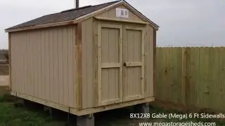 Storage Sheds Surfside Beach, Tx (8X12X8)