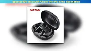 Today Only Mpow Flame Solo Wireless Earbuds Sports Bluetooth Earphones Ear Hook design with Mic 28H