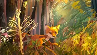 Autumn Fox | Procreate Timelapse