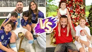 Lionel Messi's Family VS Neymar's Family Natural Transformation 🌟 2024 | From 0 To Now