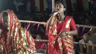 SUPER AMAZING RENU DEVI OF SITARAM MANDALI SONBARSHA ON ASHTYAM AT JAURAHARI MATA MANDIR BANKATWA10