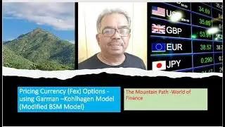Pricing Currency Options Using Garman Kohlhagen Model (Modified Black Scholes Merton Model) (FD 08)