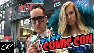 🔴 LIVE New York Comic Con 2018: WWE Cosplaying & Show Floor Tour! | Raymond Strazdas