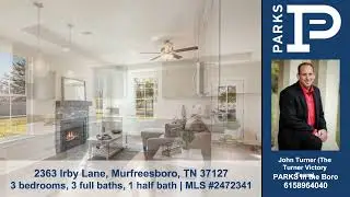 Home for Sale 2363 Irby Lane, Murfreesboro, TN
