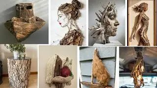 Rustic Beauty: Innovative Driftwood Craft Ideas.