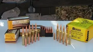 338 Lapua Solid Copper vs Lead Core Bullets