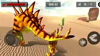 Best Dino Games - Hungry Raptor Desert Dinosaur Hunt Android Gameplay Real Dinosaurs Videos