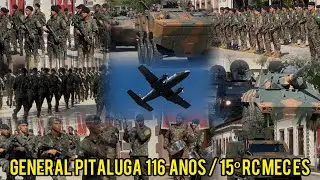 116º ANIVERSÁRIO DO GENERAL PLINIO PITALUGA, PATRONO DO REGIMENTO DE CAVALARIA MECANIZADA 🇧🇷