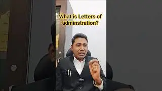 What is Letters of Administration ? - Tamil  #lawreel #awarness #shorts #will #tamil #legaladvice
