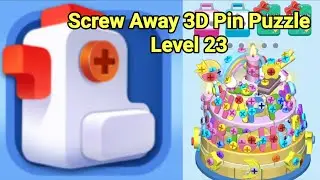 Screw Away 3D Pin Puzzle Level 23