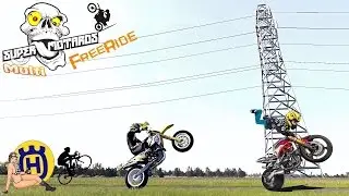 Ride 2 Supermotard 100 % Freeride Session Stunt (Multicouille) 😎