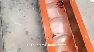 Salt Screw Conveyor test site