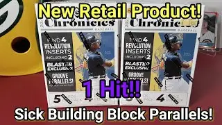 2021 Chronicles Baseball Blaster Boxes (2)! Sick Building Block Parallels! 1 Hit!