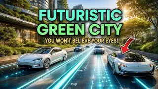 Futuristic Green City | Echo Green city | Ai green city