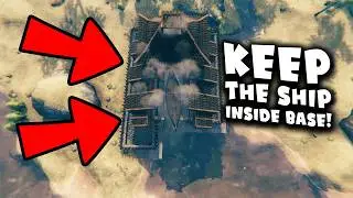 KEEP the SHIP inside the BASE! | Stability is crying! | Valheim