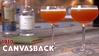1930 Canvasback Whisky Cocktail - Cocktails After Dark - Glen And Friends Cooking