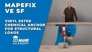 Chemical Anchor for Structural Loads ｜ Styrene Free ｜ Mapefix VE SF
